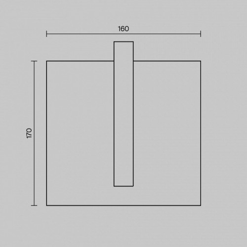 Накладной светильник Maytoni Outdoor Line O484WL-L6GF3K