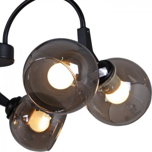 Потолочная люстра Reluce 01268-0.3-06 BK+CR Потолочная люстра Reluce 01268-0.3-06 BK+CR