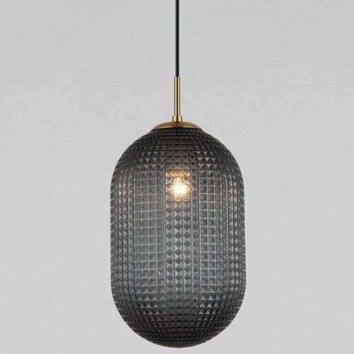 Подвесной светильник Eurosvet Gem 50261/1 темно-серый Подвесной светильник Eurosvet Gem 50261/1 темно-серый