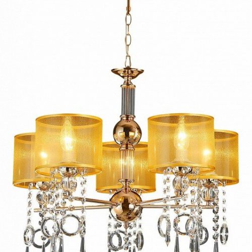 Подвесная люстра Illumico IL6219-5P-27 GD Подвесная люстра Illumico IL6219-5P-27 GD