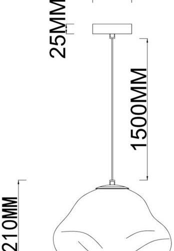 Подвесной светильник Wertmark Isola WE219.02.103