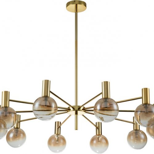 Подвесная люстра Indigo Collana 13015/10R Gold V000221 Подвесная люстра Indigo Collana 13015/10R Gold V000221