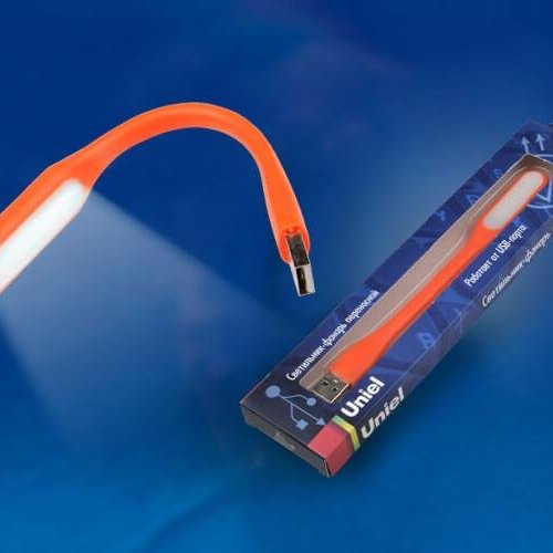 Переносной светодиодный фонарь Uniel (UL-00000252) Usb-зарядка 170х15 260 лм TLD-541 Orange Переносной светодиодный фонарь Uniel (UL-00000252) Usb-зарядка 170х15 260 лм TLD-541 Orange