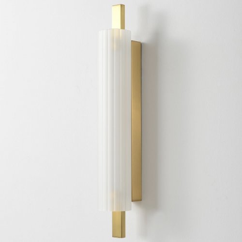 Настенный светодиодный светильник Crystal Lux Tunnel AP10 Led Brass