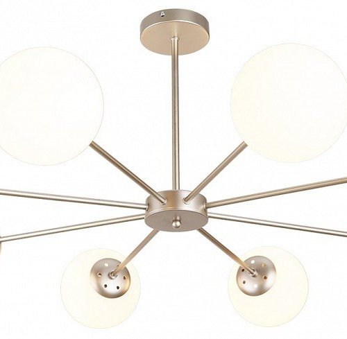 Люстра на штанге Escada ETHEREAL 2110/8P Nickel Люстра на штанге Escada ETHEREAL 2110/8P Nickel
