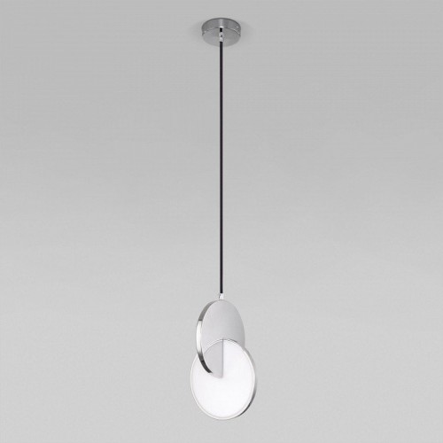 Подвесной светодиодный светильник Eurosvet Lang 50225/1 Led хром