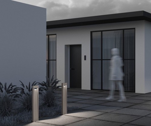 Наземный высокий светильник Maytoni Sten O444FL-L13GF3K1