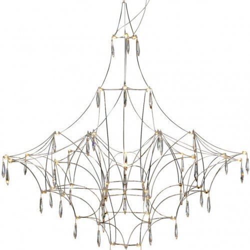 Подвесная люстра DeLight Collection Lucciola 9176P/S silver