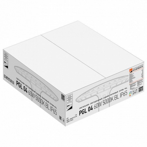 Консольный светильник Jazzway  PGL 04   60w 5000K IP65 BL AC200-240