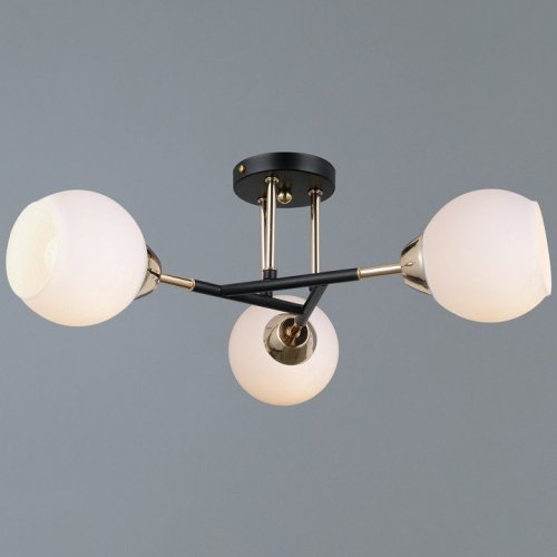 Потолочная люстра Illumico IL0689-3CSQ-24 BK FGD LIBRA Потолочная люстра Illumico IL0689-3CSQ-24 BK FGD LIBRA