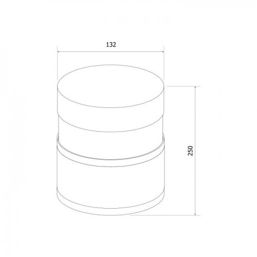 Уличный светодиодный светильник Elektrostandard 1531 TECHNO LED a072084
