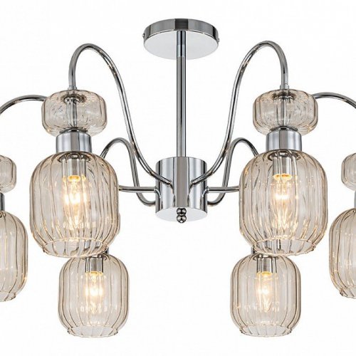 Потолочная люстра Escada Gloss 1141/6PL Chrome/Beige