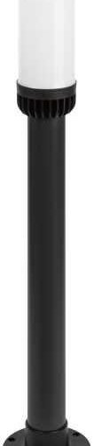 Садово-парковый светильник ЭРА «Поллар» НТУ 01-60-012 напольный черный IP54 Е27 max60Вт h840мм Б0057491
