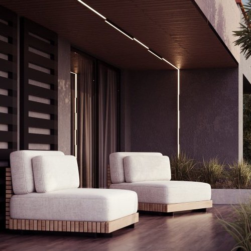 Трековый светильник Basis O-TR02-1-S-12WB4K