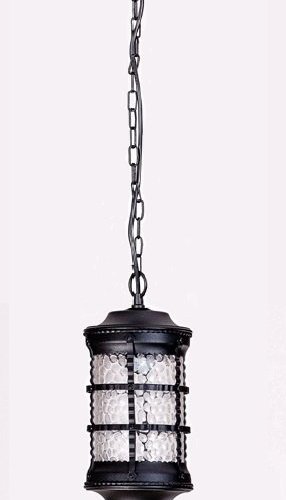 Уличный светильник подвесной Oasis Light BARSELONA 81205 cover Bl