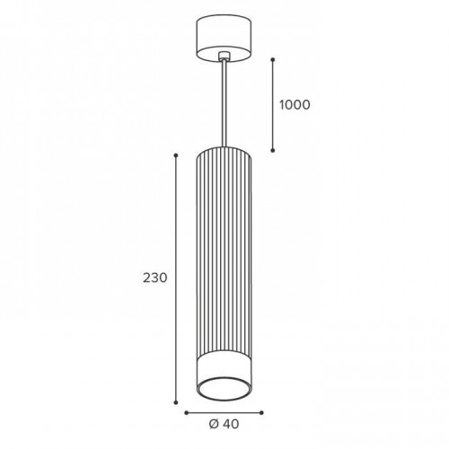 Подвесной светильник Wolta Shell WSL-MR11/P16BG