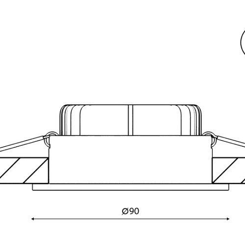Встраиваемый светильник на штанге DesignLed FA 00-00003549