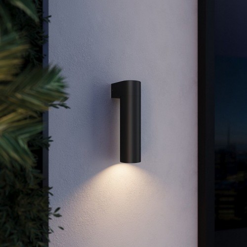 Уличный настенный светодиодный cветильник Elektrostandard Nork LED черный 35187/D a069890