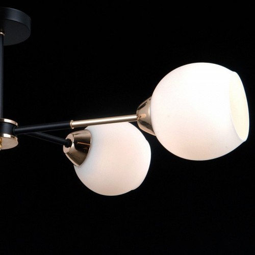 Потолочная люстра Illumico IL0715-4CSQ-24 BK GD LIBRA