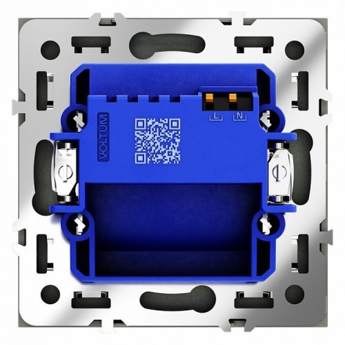 Заглушка для поста с подсветкой, без рамки Voltum S70 VLS070608