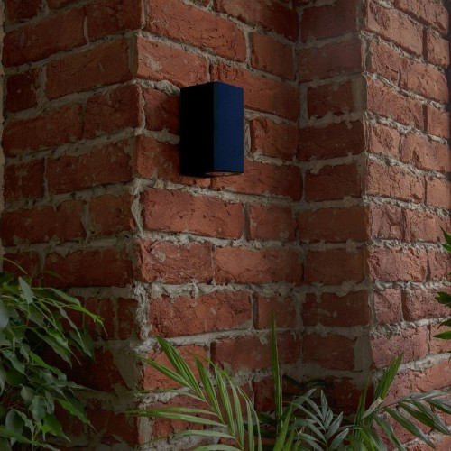 Уличный настенный светильник Uniel UUL-P42A 2х6W/GU10 IP65 BLACK UL-00010513