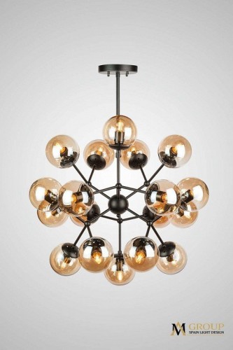 Люстра на штанге AM-Group AM258 AM258-18 Люстра на штанге AM-Group AM258 AM258-18