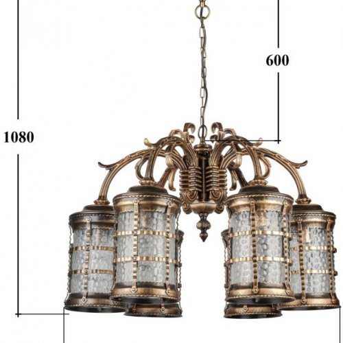 Уличный светильник подвесной Oasis Light BARSELONA 81270/6/16 GB