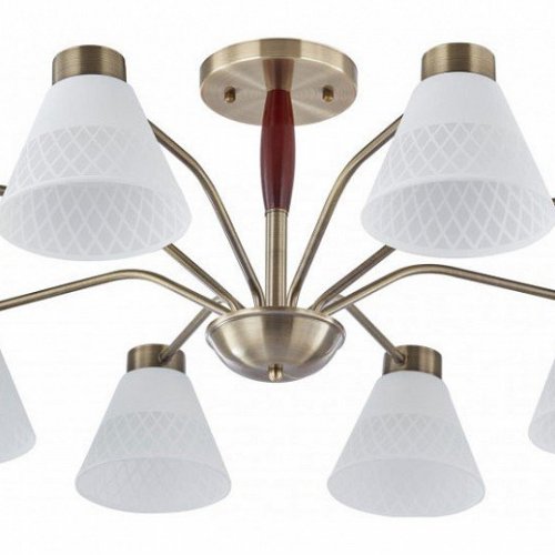 Потолочная люстра Arte Milano Napoli-6350 336350/8 AB Потолочная люстра Arte Milano Napoli-6350 336350/8 AB