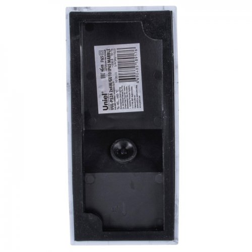 Уличный настенный светильник Uniel UUL-P52A 2х6W/GU10 IP65 Marble UL-00011360 Уличный настенный светильник Uniel UUL-P52A 2х6W/GU10 IP65 Marble UL-00011360