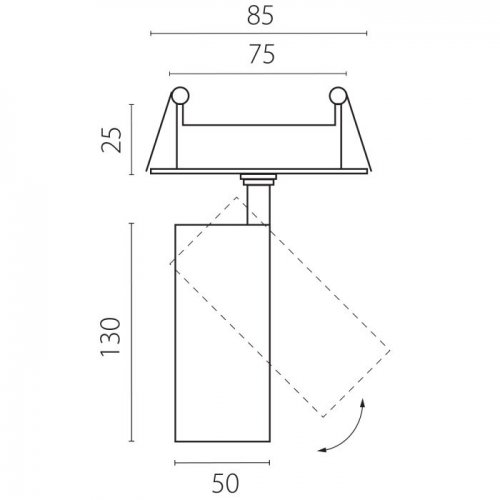 Спот Canno Pro C4127RS