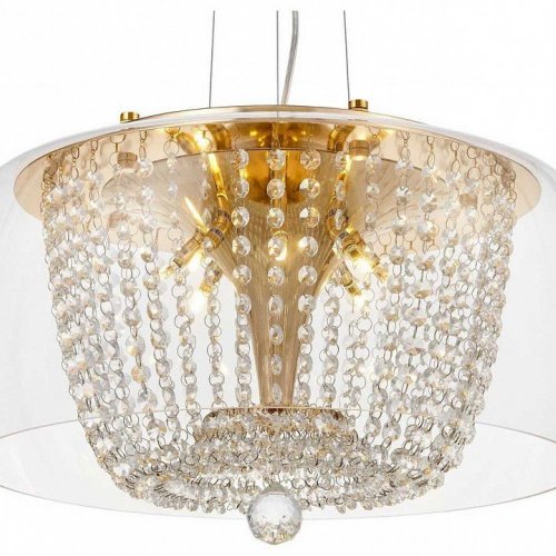 Подвесной светильник Lumina Deco Disposa LDP 7018-500 PR+F.GD