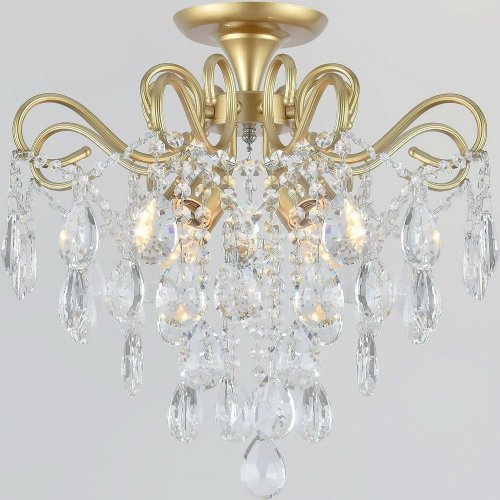 Потолочная люстра Reluce 04066-0.3-04 MATT GOLD+CR