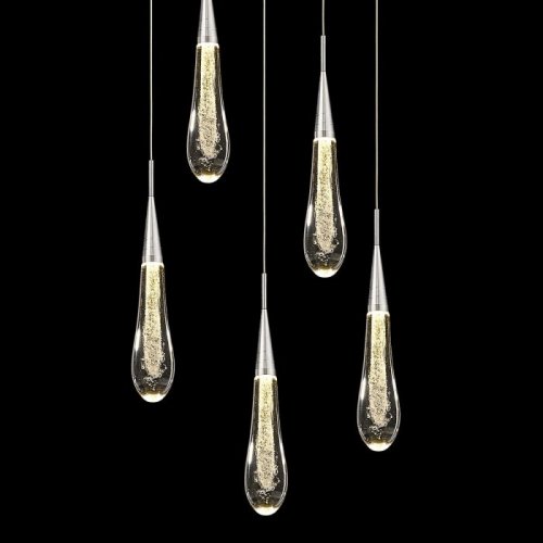 Подвесной светильник DeLight Collection Pour MD-023B-5 chrome