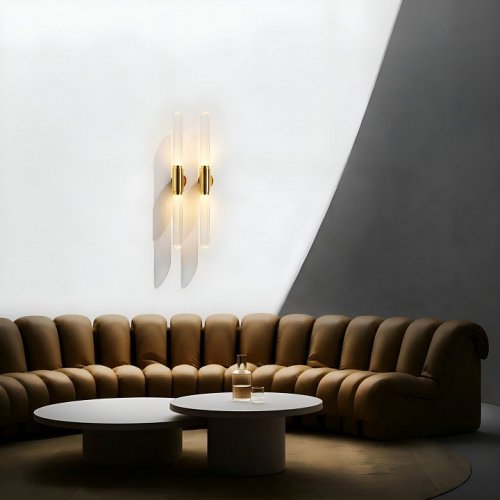 Настенный светильник Loft IT Duality 10472W/B Gold