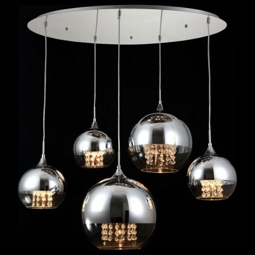 Подвесная люстра Maytoni Fermi P140-PL-170-5-N Подвесная люстра Maytoni Fermi P140-PL-170-5-N