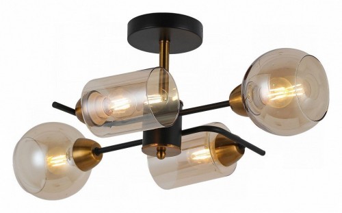 Потолочная люстра Illumico IL8243-4COU-79 BK BR