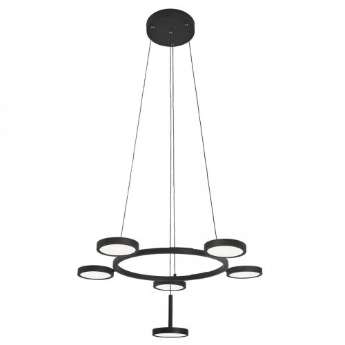 Подвесная светодиодная люстра Crystal Lux CLT 027C6 D700 BL Подвесная светодиодная люстра Crystal Lux CLT 027C6 D700 BL