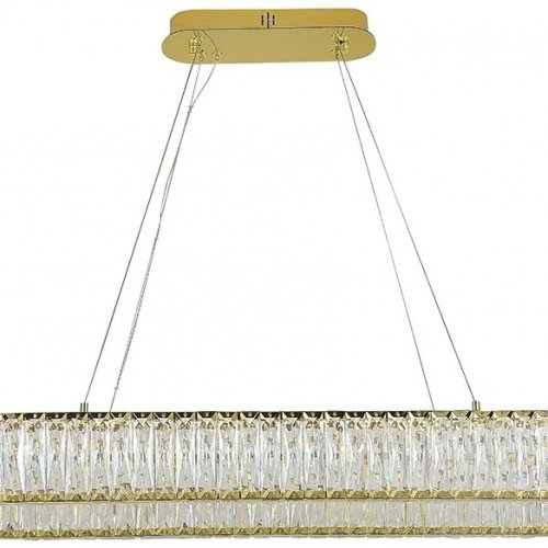 Подвесной светильник Newport 8240 8240/90 oval gold