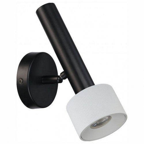 Спот iLedex Delta 2360-1 BK+WH