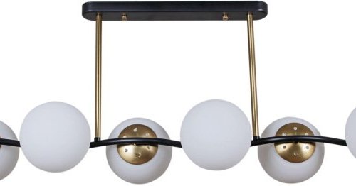 Потолочная люстра Reluce 36364-0.3-06 BK+COP