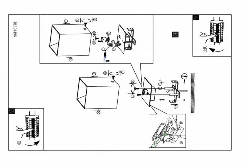 Потолочный светильник Eglo Polasso 94498