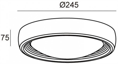 Накладной светильник Deko-Light Canis 731043