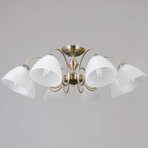 Люстра на штанге ILLUMICO  IL0897-8CSQ-26 AB ELITE