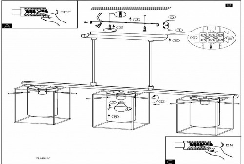 Подвесной светильник Eglo Loncino 49496 Подвесной светильник Eglo Loncino 49496