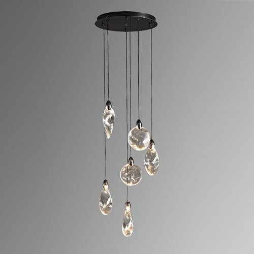 Подвесной светильник Colvin MT9176-6H pearl black