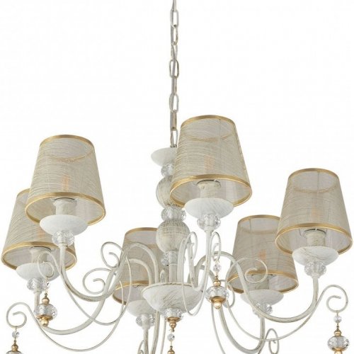 Подвесная люстра AM347620 347620/6 WT+G Подвесная люстра AM347620 347620/6 WT+G