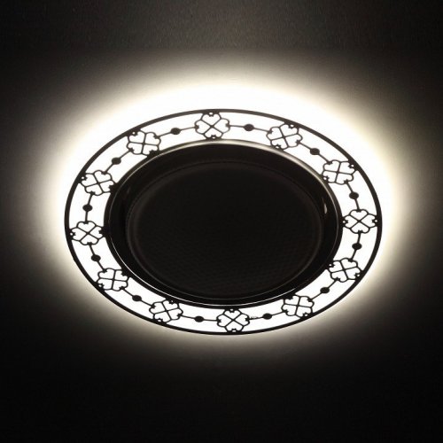 Точечный светильник ЭРА DK LD28 WH/BK