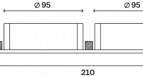 Встраиваемый светильник Hesby Lighting Core HSBL_0231 Встраиваемый светильник Hesby Lighting Core HSBL_0231