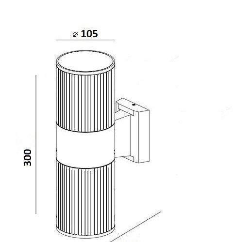 Архитектурная подсветка Oasis Light TUBE 78205 Bl