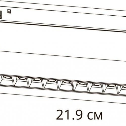 Трековый светодиодный светильник Arte Lamp Linea A4696PL-1WH